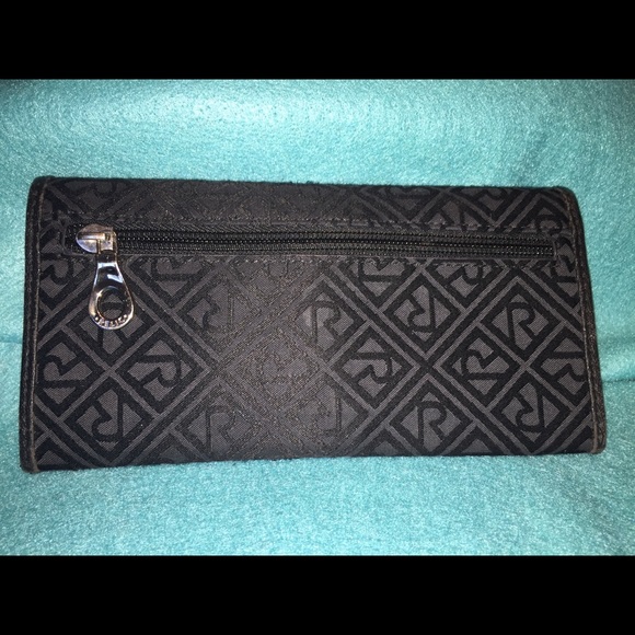 Relic by Fossil Signature Logo Wallet In Black - Picture 4 of 9
